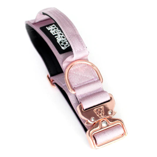 1.5 Tacti Dog Collar Slim Luxe-Rose Gold-Sofia